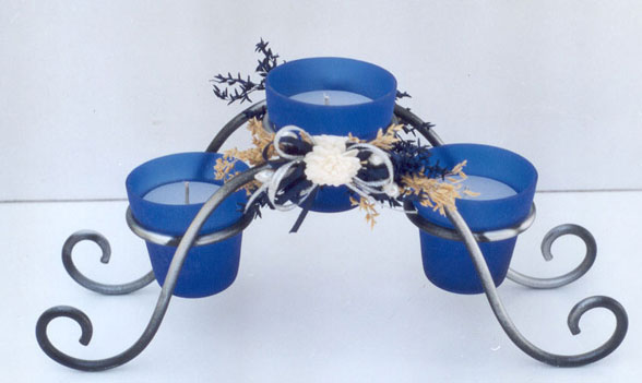 Candle stand in Wrought Iron